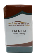 Kaffee gemahlen Premium mittlere Mahlung (T8) Hochstrasser