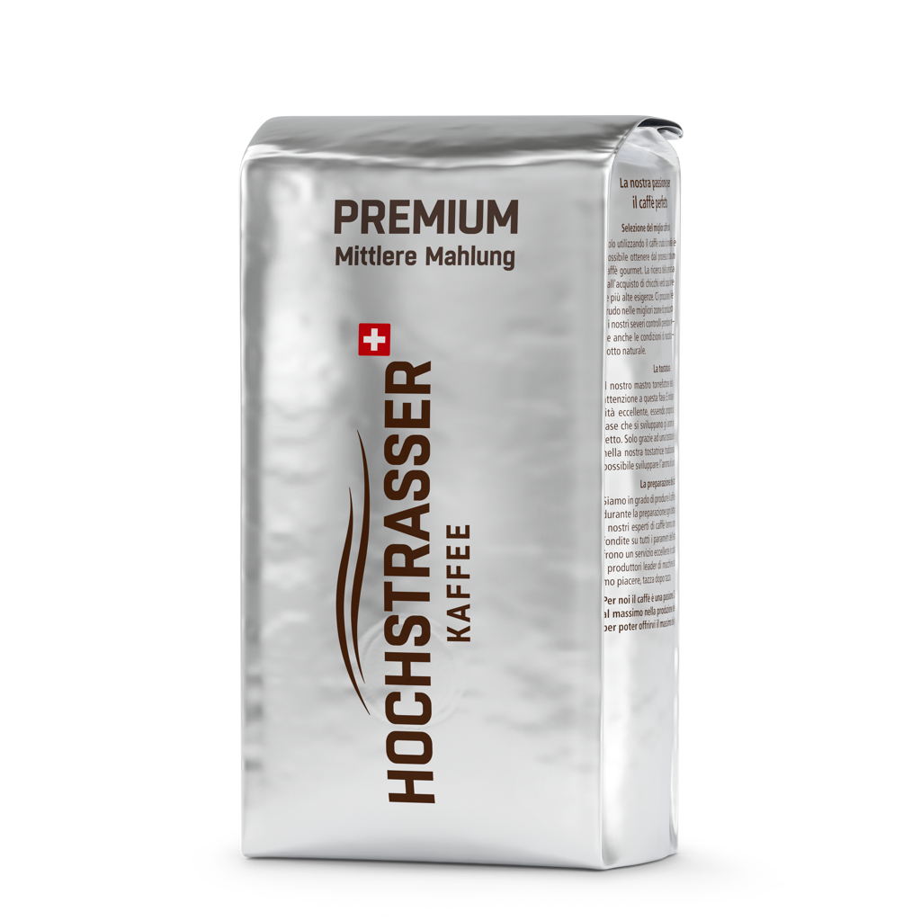 Kaffee gemahlen Premium mittlere Mahlung (T8) Hochstrasser_1
