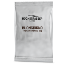 Frühstückskaffee gemahlen Buongiorno Filtermahlung