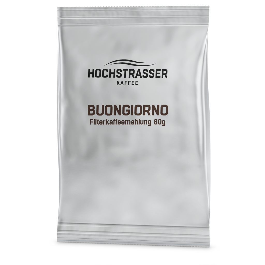 Frühstückskaffee gemahlen Buongiorno Filtermahlung_1