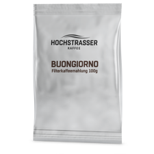 Frühstückskaffee gemahlen Buongiorno Filtermahlung