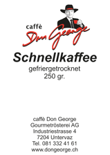 Don George Kaffee Extrakt lyophilisiert