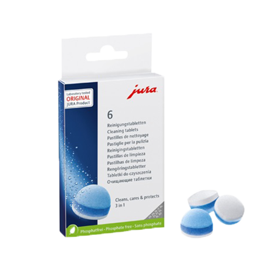 JURA 3-Phasen-Reinigungstabletten - 6er-Blister _1